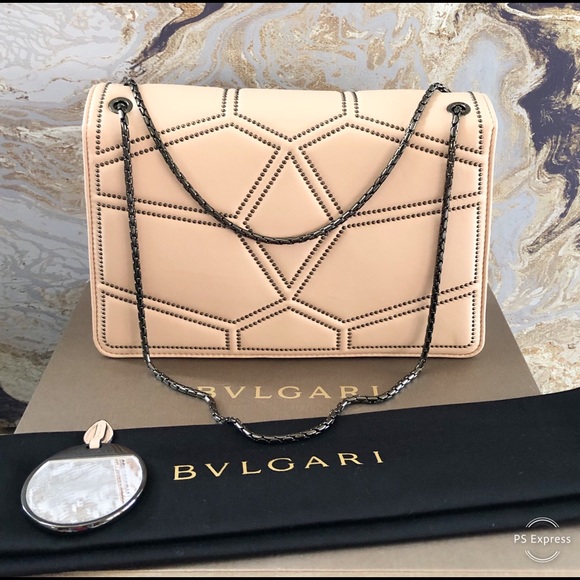 Sold Bulgari Serpenti Forever Quilted Studded Bag - Picture 3 of 8